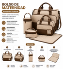 Maternal Bolsa de Mama's  – Set 5 Piezas 💚