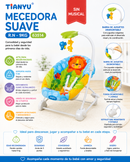 Tianyu Mecedora Suave Musical 0m+ / 9 kg 63514 💚