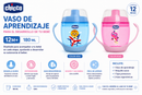 Chicco Vaso de Aprendisaje 12m+ 180ml Rosa / Azul - 6824-12