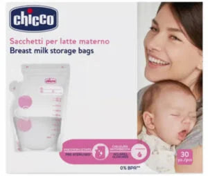 Chicco Bolsa de Leche Materna 250ml 30 Pz - 2257-30 - 144006