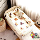 Cama Cuna Portátil Completo R.N.-2 años con Diseños Animados 123123 🩷🩵