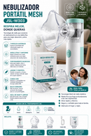 Mesh Nebulizador Portátil JSL-W303 - 449589 💚