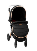 Kangu Baby Carrito Moises 2en1 Ligero y Compacto Negro KB5300 – 11631 🩶