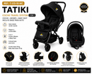 Tatiki Carrito con Baby Seat One Negro TCO-10