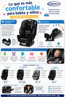 Graco Silla de Auto 4ever Extend2fit Premier 4en1 – Monte Carlo
R.N. – 54 kg | LATCH | GR2141174 – 177295