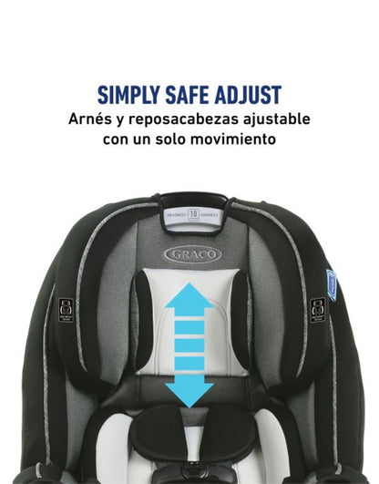 GRACO Silla De Auto 4Ever DLX – Fairmont R.N.-54 kg
Modelo: GR2074607
Código: 159116