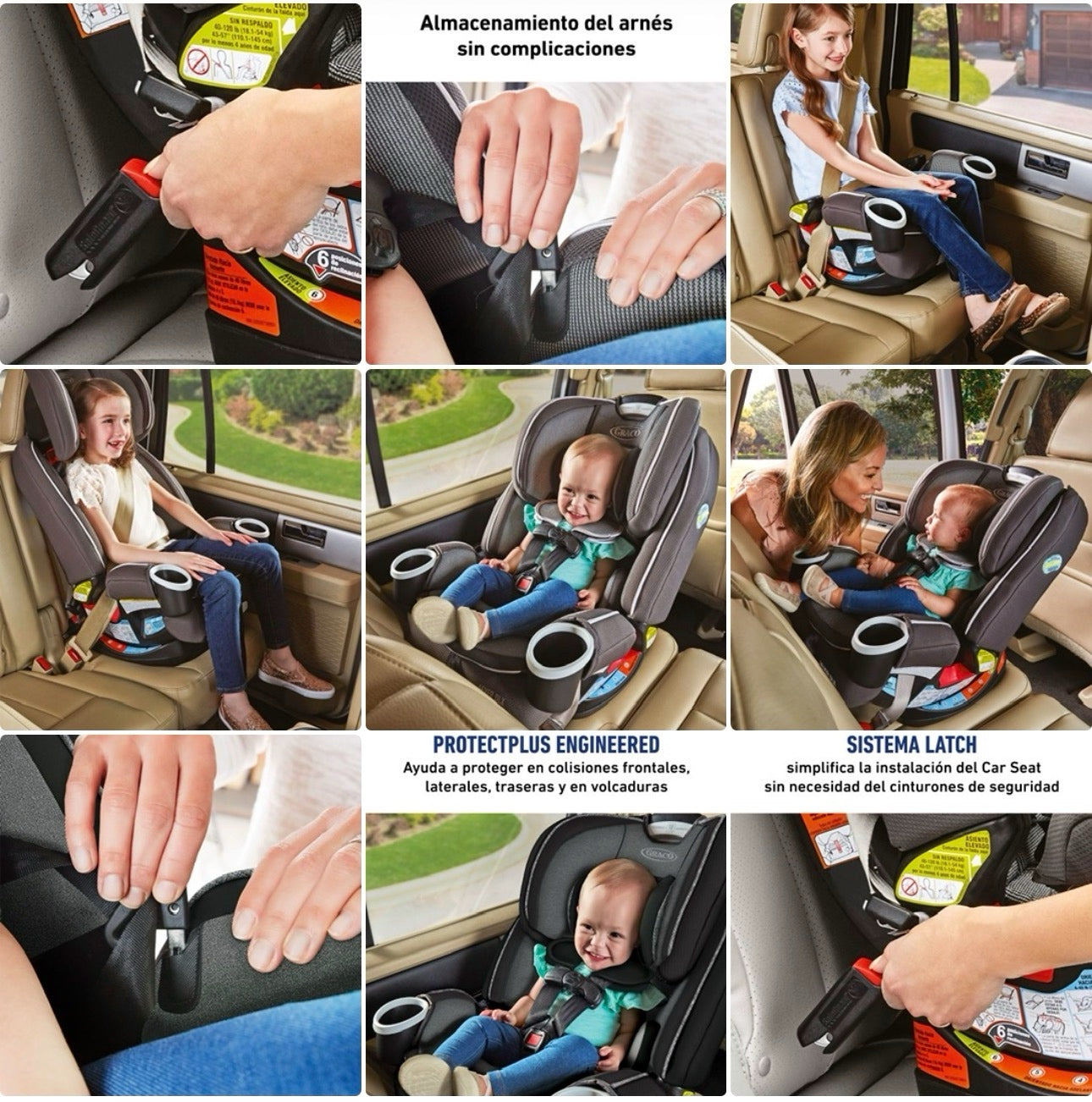 GRACO Silla De Auto 4Ever DLX – Fairmont R.N.-54 kg
Modelo: GR2074607
Código: 159116