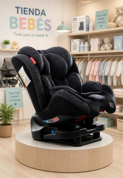 FISHER PRICE CAR SEAT CRONOX GRIS FP1912 - R.N.–36 KG – 948801