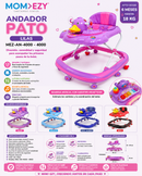 MOM>EZY Andador Pato Lilas – MEZ-AN-4000