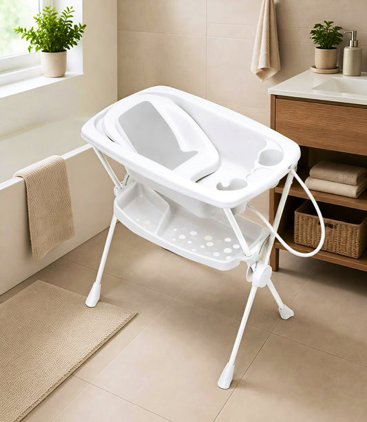 Galzerano Bañera Premium Aqua Branco – Comodidad y Seguridad para tu Bebé 7090 🛁 🤍