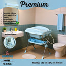 Galzerano Bañera Premium +Antideslizante Color Celeste R.N-20KG - 7000