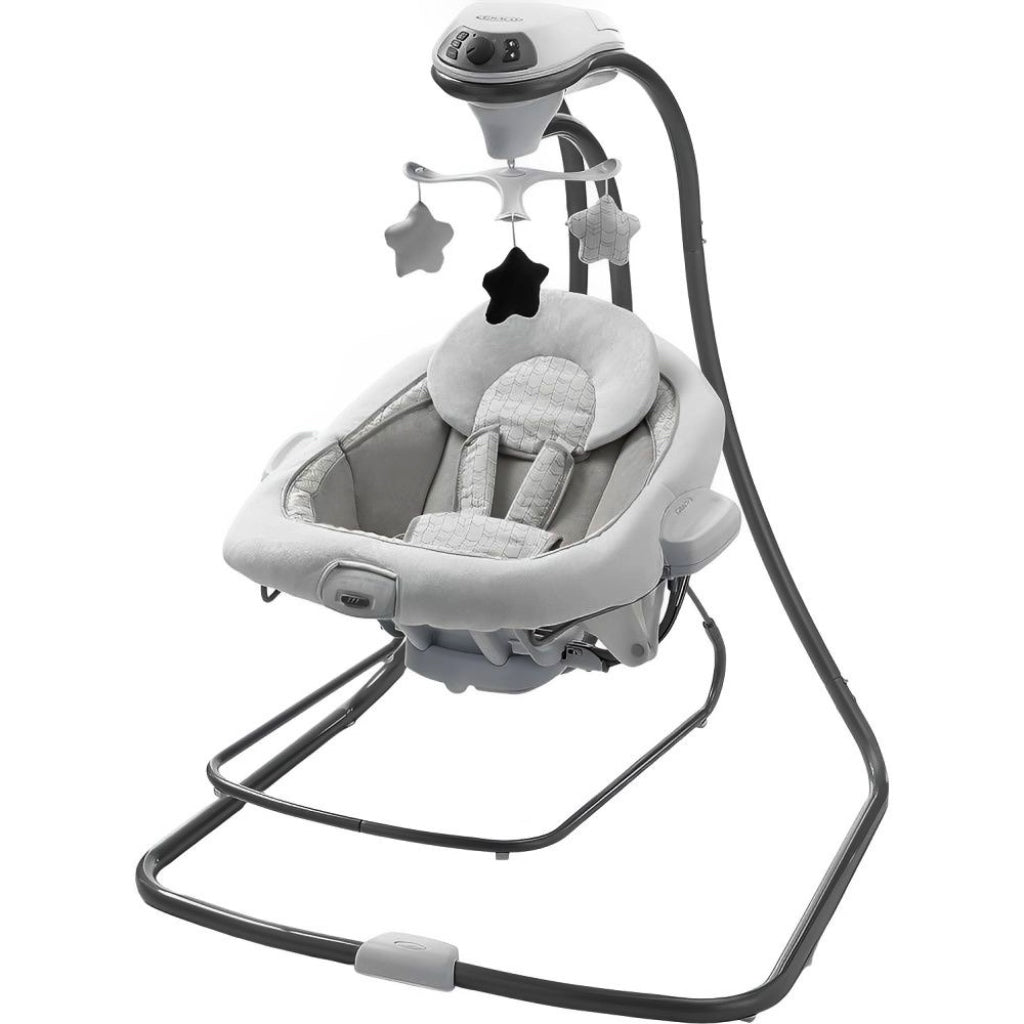 Graco Hamaquita 2 en 1 DuetConnect Deluxe – Redmond
Balanceo • Vibración • Canciones • Sonidos - Desde recién nacido hasta 11,3 kg