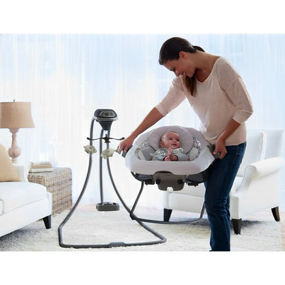 Graco Hamaquita 2 en 1 DuetConnect Deluxe – Redmond
Balanceo • Vibración • Canciones • Sonidos - Desde recién nacido hasta 11,3 kg