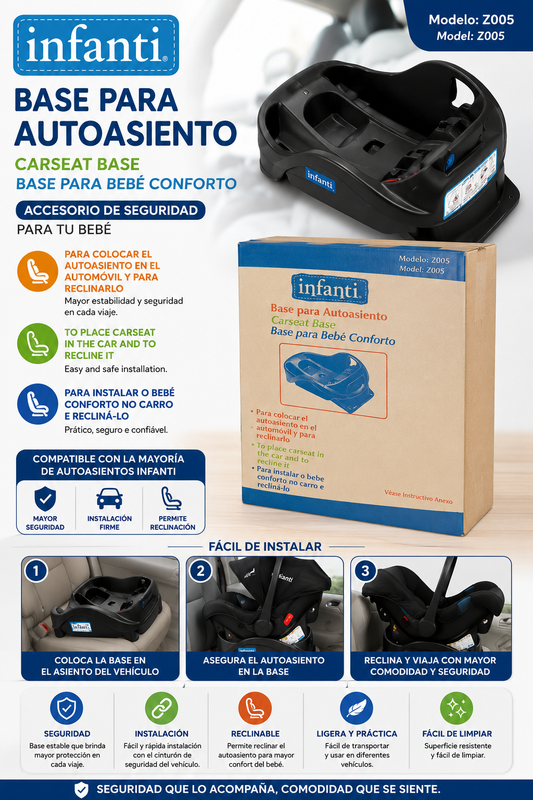Infanti Base Para Auto – Accesorio Z005