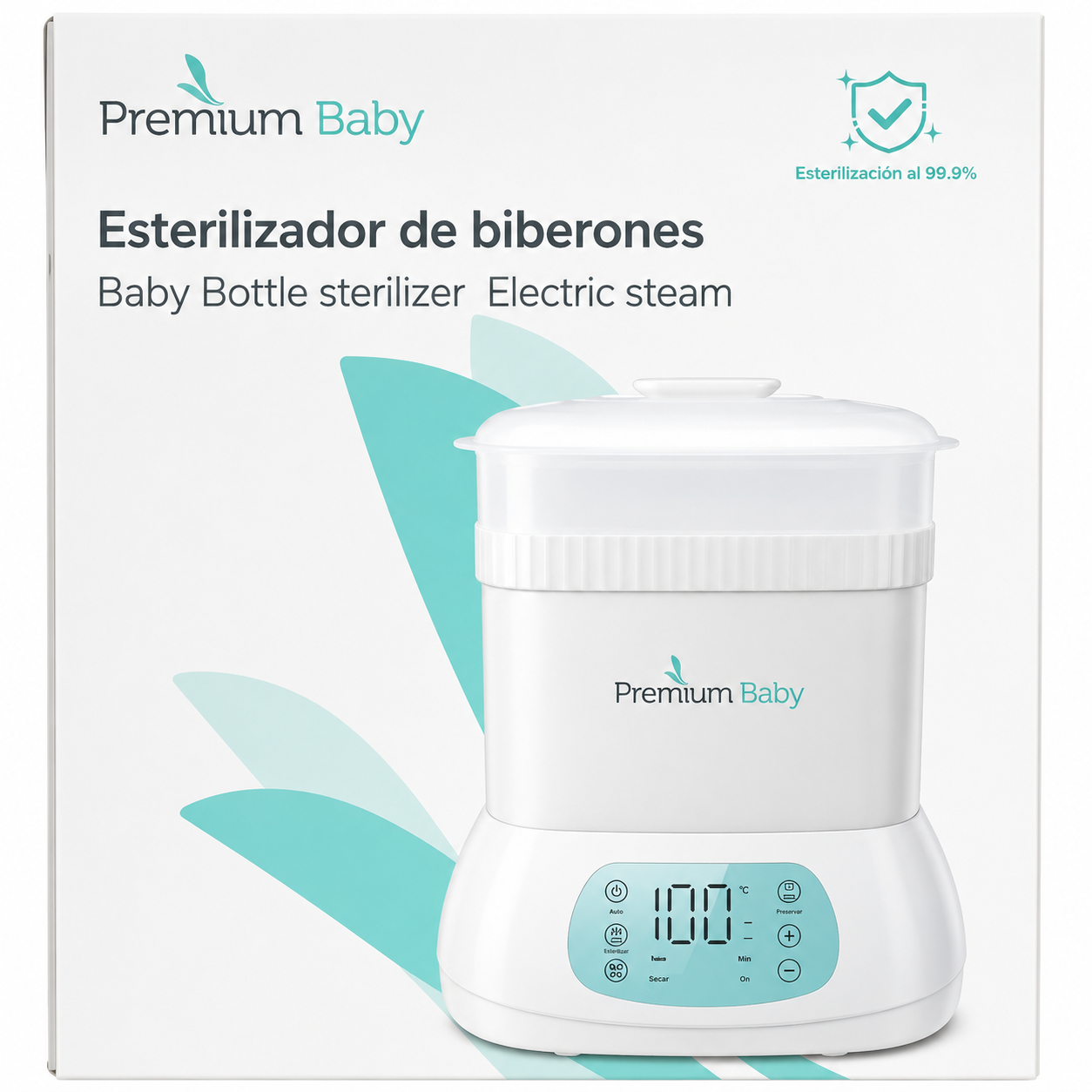 Premium Baby Esterilizador Y Secador Eléctrico 3 En 1
SKU: PB-BPO05 / PB-L201