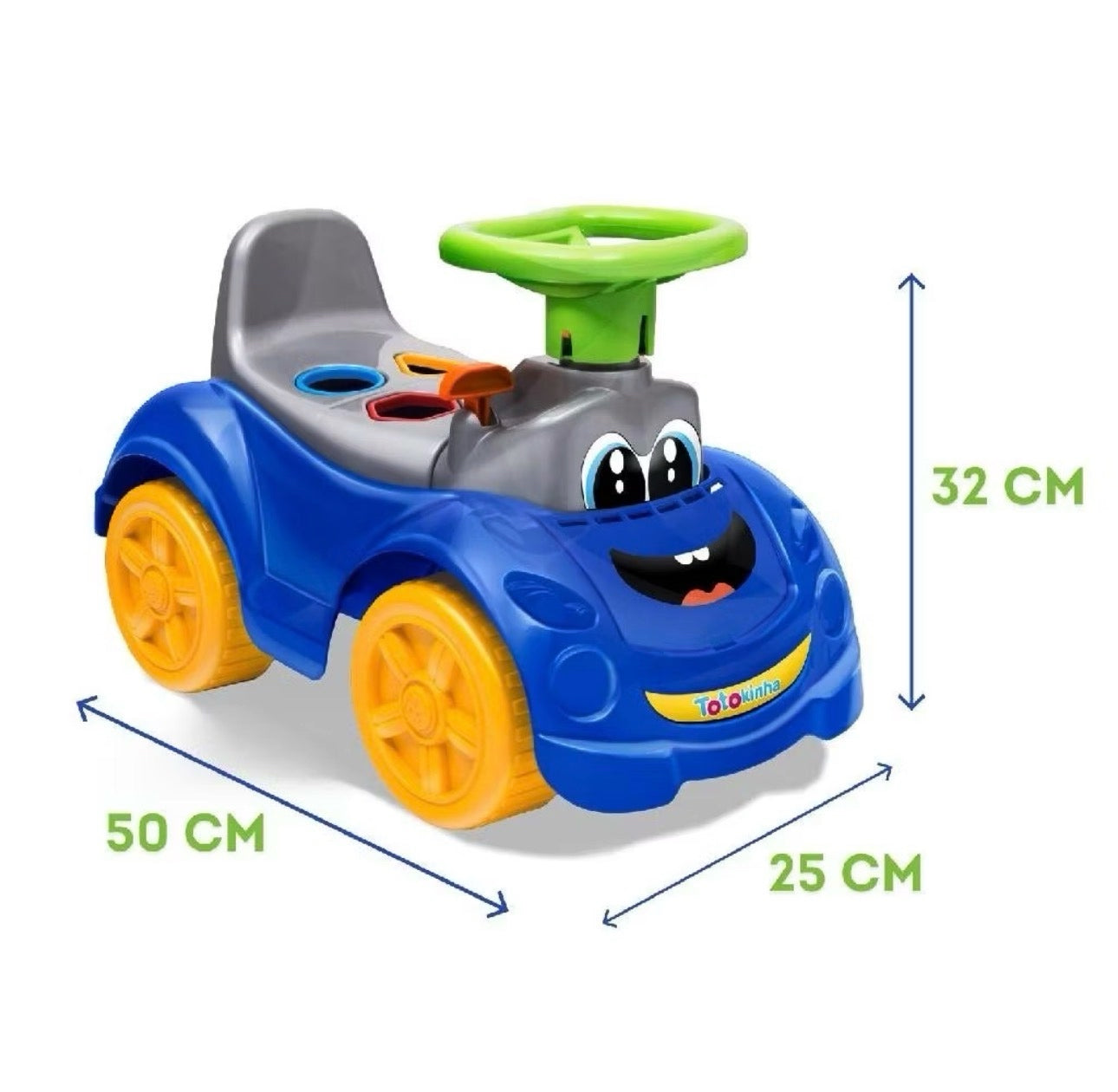 Totokinha Triciclo Andador Azul – 6010 💙