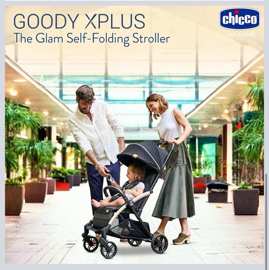 Chicco Goody XPlus Sandshell
Carrito de Paseo Compacto con Plegado Automático 87040-27 Dark Shadow 💛