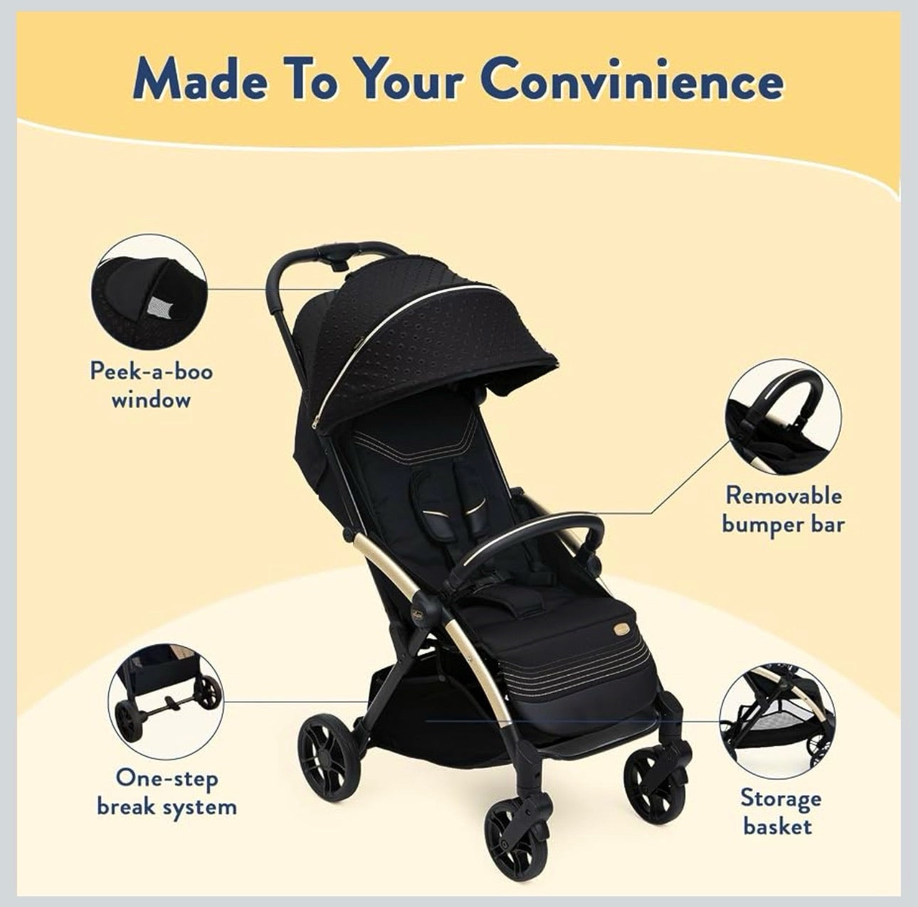 Chicco Goody XPlus Sandshell
Carrito de Paseo Compacto con Plegado Automático 87040-27 Dark Shadow 💛