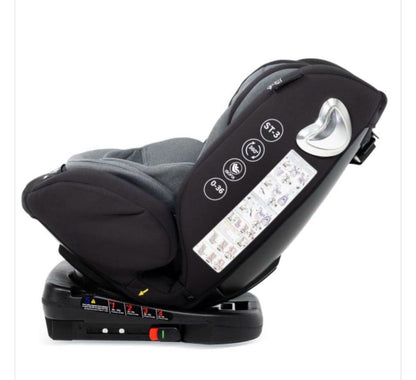 Premium Baby Silla de Auto First 360° 2.0 ISOFIX & Top Tether Gris/Negro R.N.–36 kg – PB-CFX501 / 2096653 💛