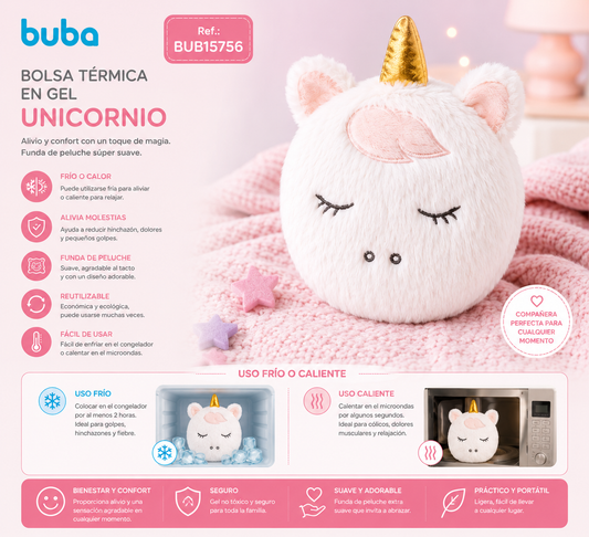 Buba Bolsa Térmica en Gel Unicornio - BUB15756