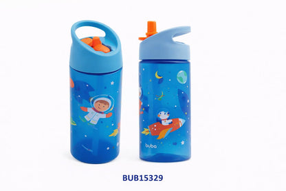 Buba Botella de Aventuras Astronautas 380ml 12m+ BUB15329 🚀👨‍🚀💛