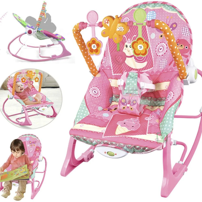 I BABY SILLA MECEDORA ROCKER MUSICAL R.N-18KG VERDE 68113