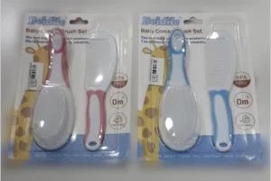 BABY ESCOVA/PEINE X2 PCS ROSA 5026