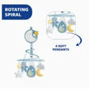 CHICCO MOBILI MOVIL DE CUNA NEXT2DREAMS AZUL 0M+ 7627-20 - 4089772