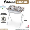 GALZERANO BAÑERA CLASSIC CON JABONERA Y ANTIDESLIZANTE 7045