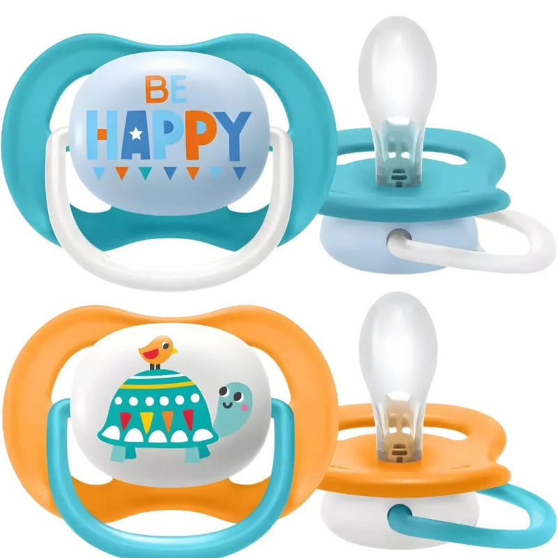 CHUPETE ULTRA AIR BE HAPPY X2 6-18M 8021 - 8022