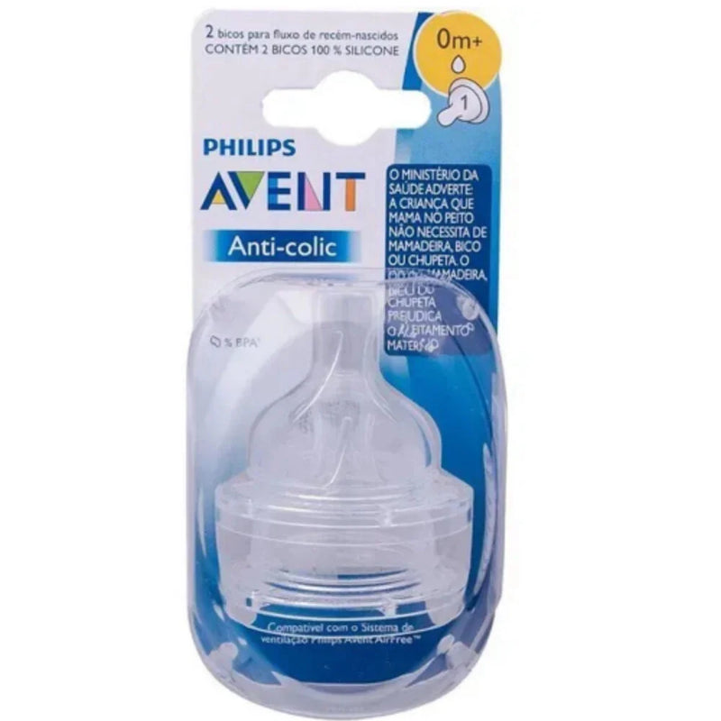 AVENT TETINA CLASSIC ANTICOLICO 0M+ PACK X2 DE 1 GOTA HASTA 4 GOTAS💧63127 - 63327 - 63427