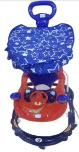 ANDADOR SAFARI CON TECHO PROTECCIÓN DEL SOL CON MANIJA PARA PASEO 6M+