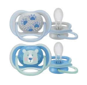 AVENT CHUPETE ULTRA AIR X2 AZUL / ROSA 6-18M - 8503 -8504