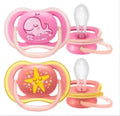 AVENT CHUPETE ULTRA AIR X2 AZUL / ROSA 6-18M - 8503 -8504