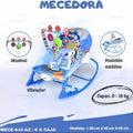I BABY SILLA MECEDORA ROCKER MUSICAL R.N-18KG VERDE 68113