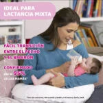 CHICCO BIBERON NATURAL FEELING 330ML 6M+ ROSA 81335-10 AZUL 81335-20 UNISEX 81335-30