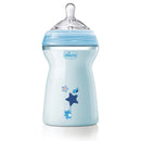 CHICCO BIBERON NATURAL FEELING 330ML 6M+ ROSA 81335-10 AZUL 81335-20 UNISEX 81335-30