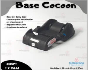 GALZERANO BASE PARA SILLA DE AUTO CONFORT NEGRO 8185 - 221439