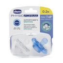 CHICCO CHUPETE MINI SOFT 2 UNIDADES 0-2M+ 73221-11