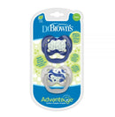 DR BROWN CHUPETE ADVANTAGE NOCTURNO 0-6 MESES 2 UND AZUL PA12004 – 858507 - 319000