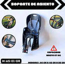 SOPORTE PARA ASIENTO DE BICIBLETA HASTA 27KG - M-AS-01-GR