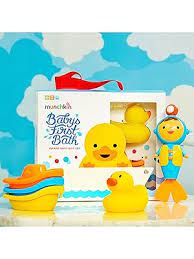 @ MUNCHKIN BAÑERA SET REGALO JUGUETES DE BAÑO BABY'S FIRST BATH 18M+ MU17438 - 174285