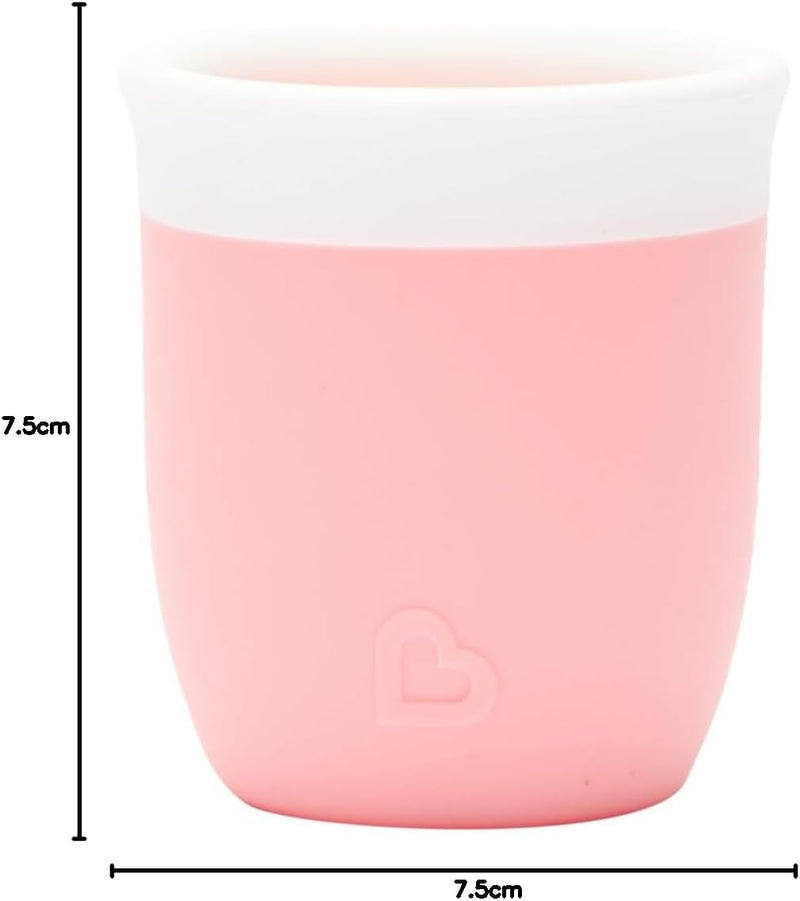 @ MUNCHKIN ALIMENTACIÓN VASITO C/ PAJITA DE SILICONA C'EST 100% SILICONE CORAL - MU17777 - MENTA - 177774