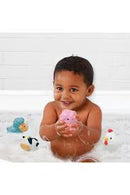 @MUNCHKIN BAÑERA ANIMALES DE GRANJA LANZACHORROS PACK X4 9M+ MU43892 - 438820