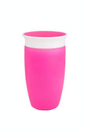 @MUNCHKIN ALIMENTACIÓN VASITO MIRACLE 360 SIN ASAS & TAPA 207ML 12M+ ROSA MU51859 - CELESTE MU51864