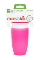 @MUNCHKIN ALIMENTACIÓN VASITO MIRACLE 360 SIN ASAS & TAPA 207ML 12M+ ROSA MU51859 - CELESTE MU51864
