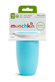 @ MUNCHKIN ALIMENTACIÓN VASITO MIRACLE 360 SIN ASAS & TAPA 207ML 12M+ ROSA MU51859 - CELESTE MU51864