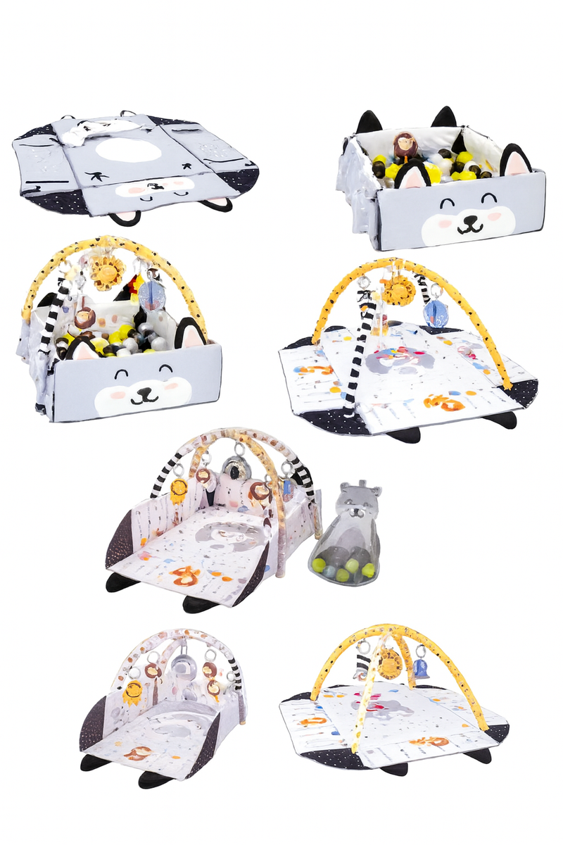 @PREMIUM BABY GIMNASIO INTERACTIVO 5EN1 C/ PELOTAS PB-E302FT - 440455