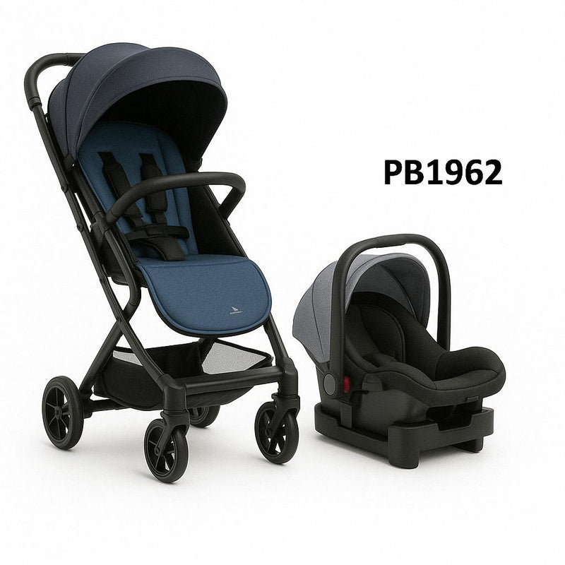 @ PREMIUM BABY CARRITO ULTRACOMPACTO C/BABY SEAT+BASE P/AUTO ARGUS AZUL R.N-13KG/15KG PB1962 - 117303
