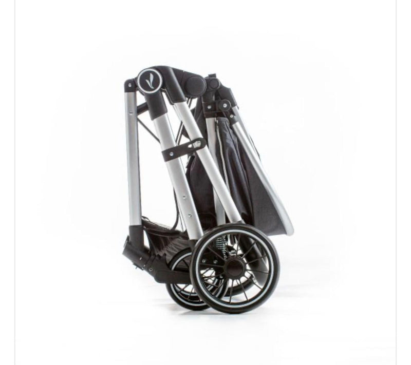 @PREMIUM BABY CARRITO MOISES CON BABY SEAT+BASE MIKE 3EN1 COLOR GRIS-NEGRO-BORDO